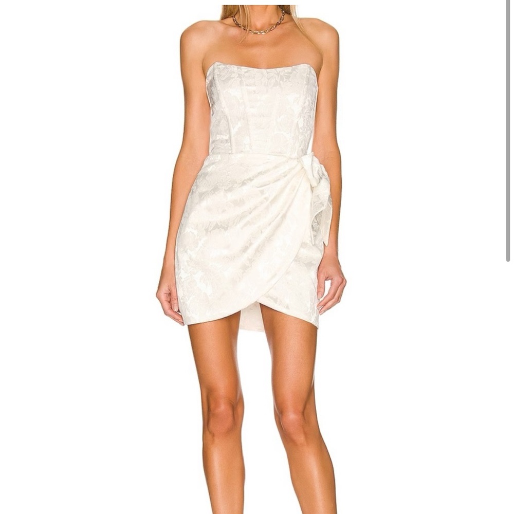 V. Chapman Nasturtium Dress in Coconut - sz2